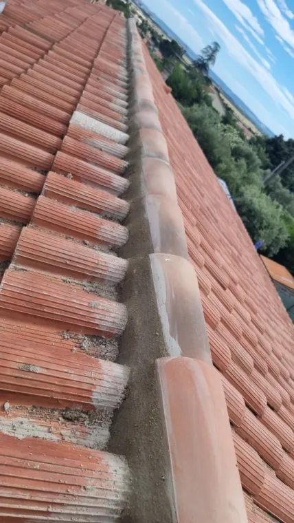 Réparation de faitage sur toiture à Salaise-sur-Sanne , Salaise-sur-Sanne, FE Services