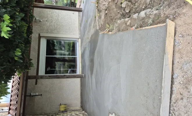 Création d'une dalle extérieur , Salaise-sur-Sanne, FE Services
